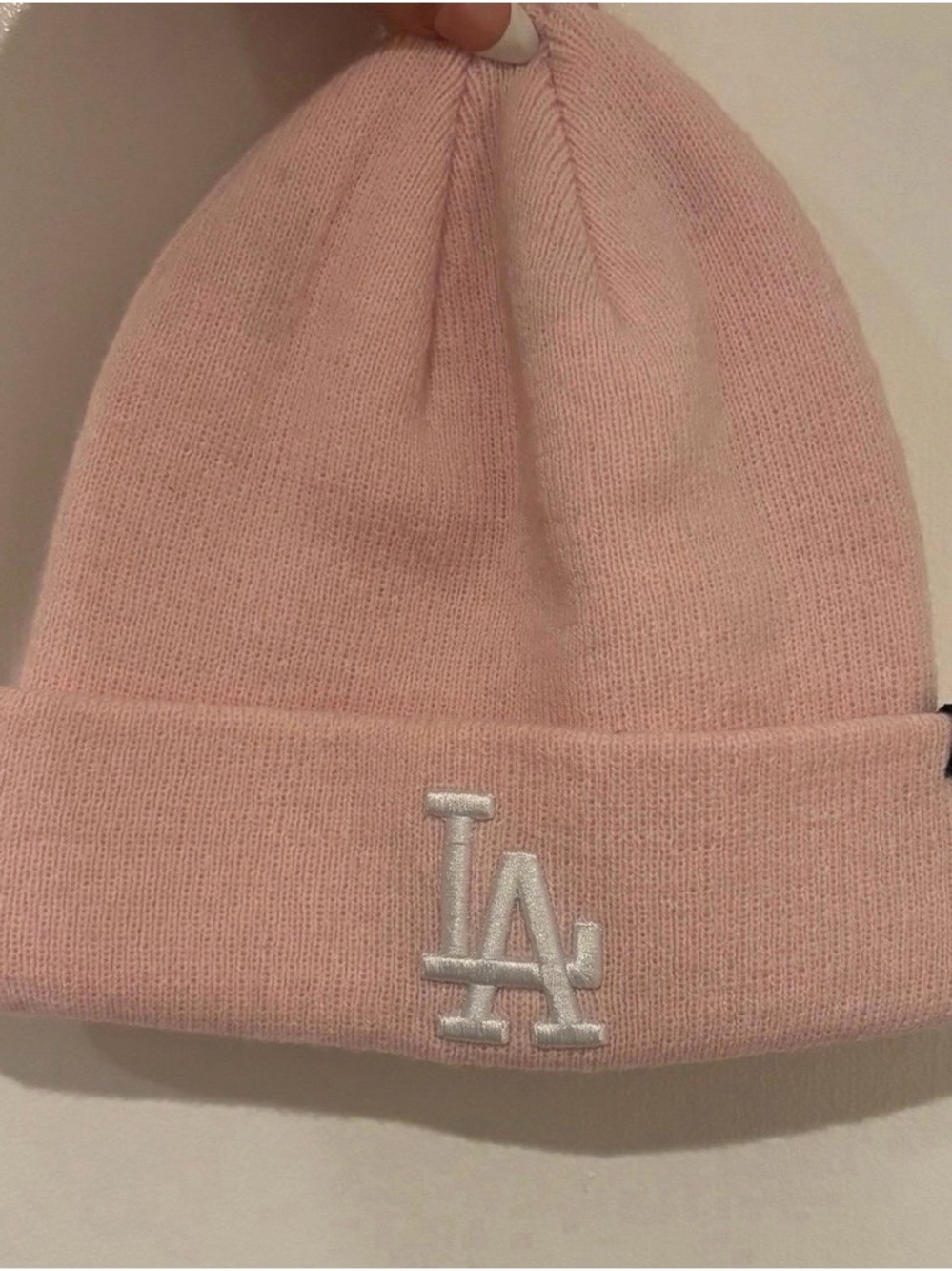 Pink LA Beanie